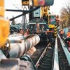 crane, construction site, construction worker, track, rails, work, track construction, construction company, construction site, construction site, construction site, construction site, construction site, construction worker, construction worker, work, work, work, work, work