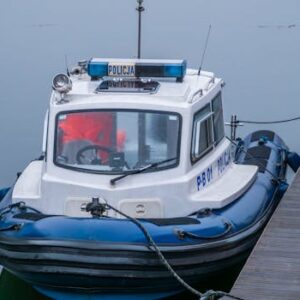 Free stock photo of police boat